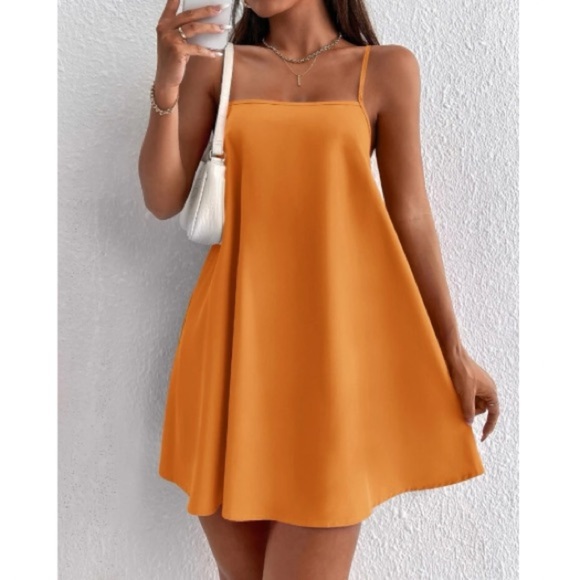 Petite blue  casual cami dress FEW PIECES LEFT - Picture 8 of 16